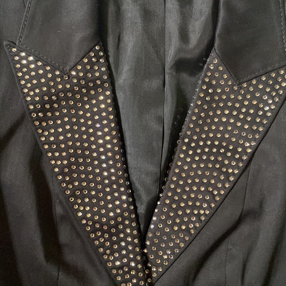 Bebe Rhinestone Blazer - Picture 2 of 9